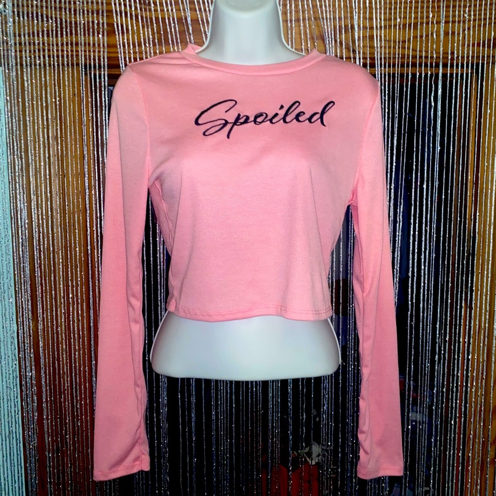 NWT Spoiled Ribbed Baby Tee